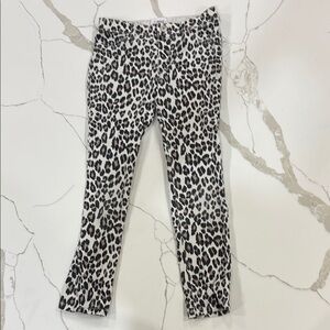 Leopard Print Kids Legging Jeans